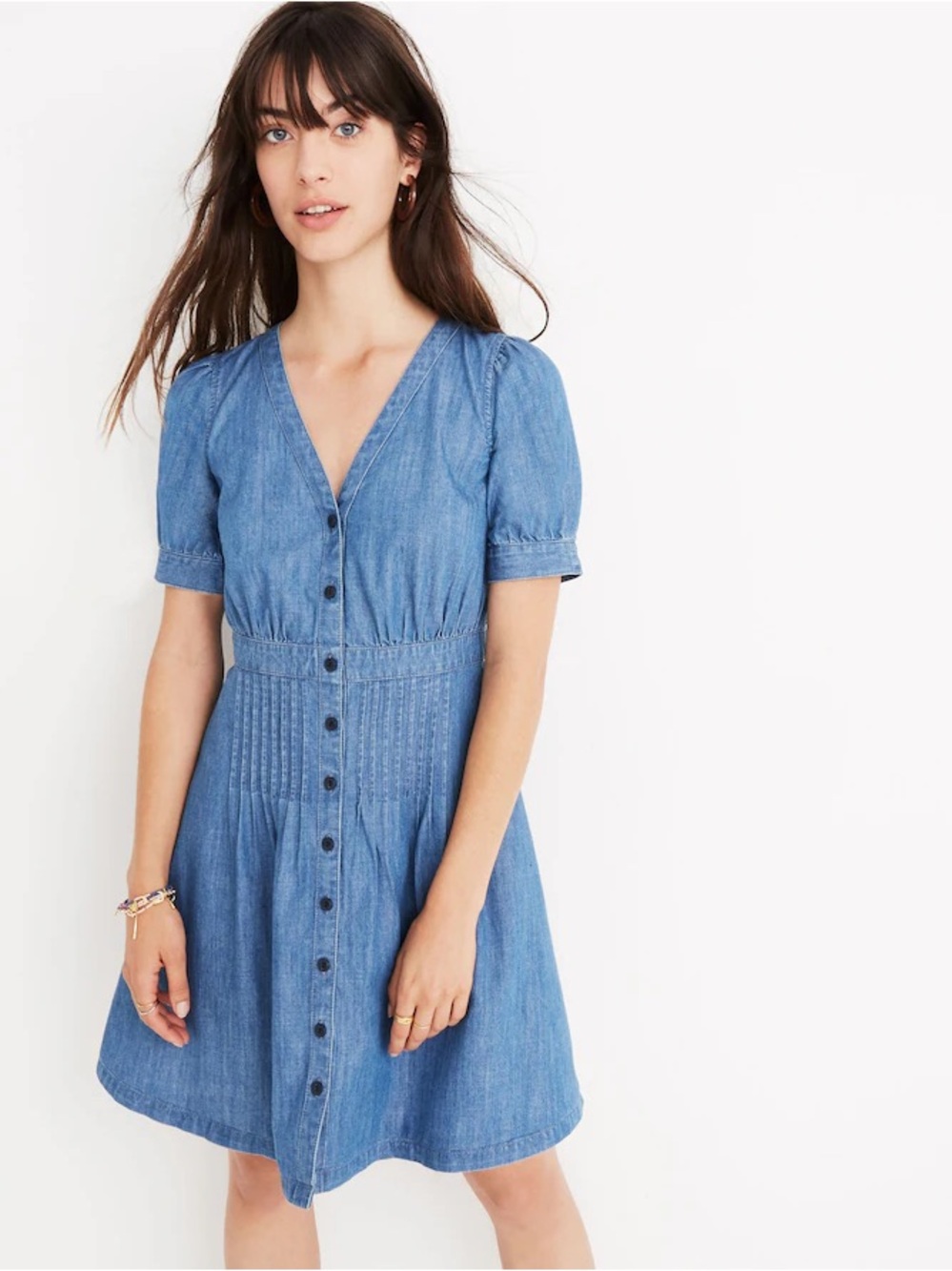 Madewell Denim Daylily Dress Annetta Wash